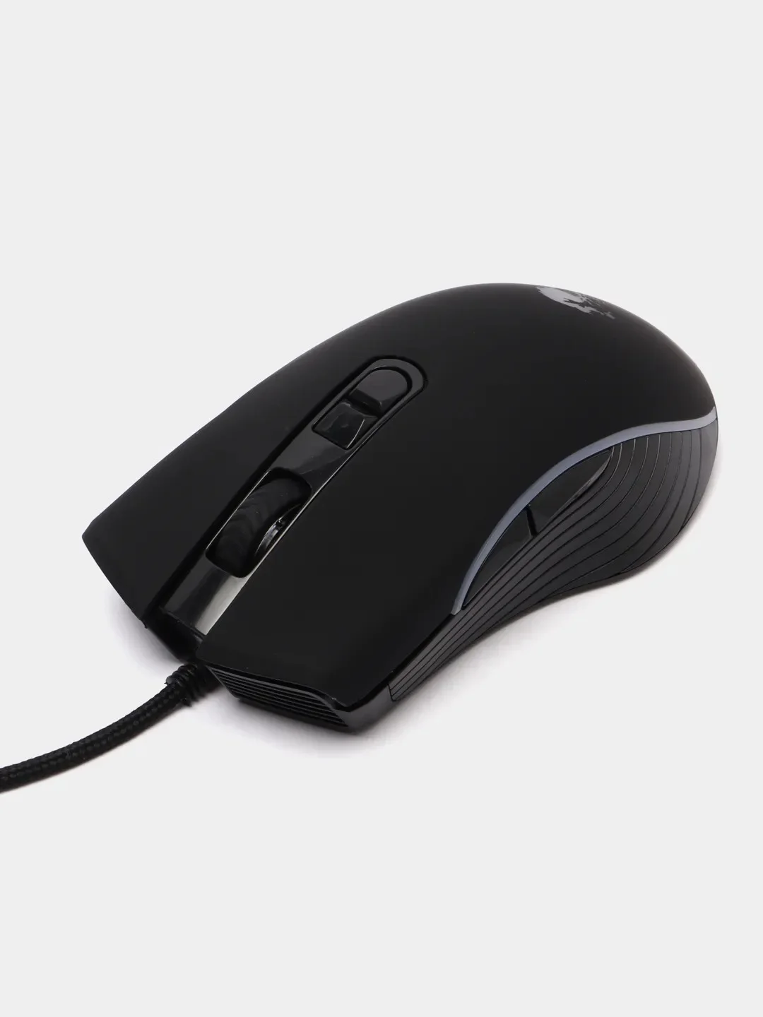 Черный мышь игровая Oklick 708G Mystery, с подсветкой компьютерная