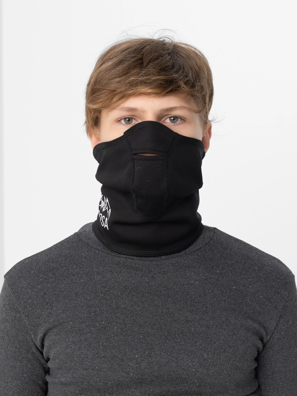 Ветрозащитная маска LYCOSA Windstopper Black