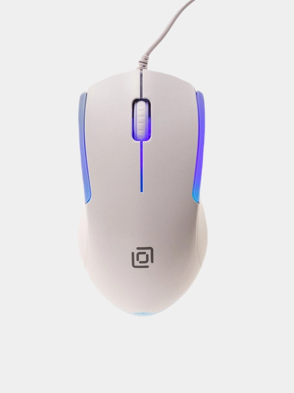 Мышь игровая Oklick 245M, USB компьютерная проводная, подарок на 8 марта