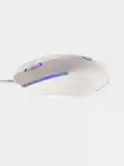 Белый мышь игровая Oklick 245M, USB компьютерная проводная, подарок на 8 марта