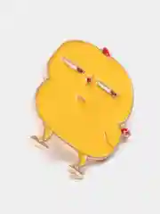 Лимонный брошь "мульт"