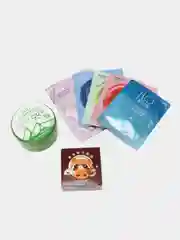 Желтый подарочный набор уходовой косметики "Beauty Box"