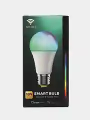 Бирюзовый умная светодиодная лампочка Smart Bulb, RGB с Wi-Fi