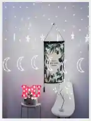 Белый гирлянда-штора, 2 вида, 2,8 х 0,9, LED
