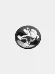 Черный эмблема Peugeot на ключ зажигания