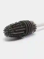 Белый ершик для мытья бутылок, силиконовый 28см