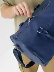 Индиго сумка дорожная, через плечо, экокожа