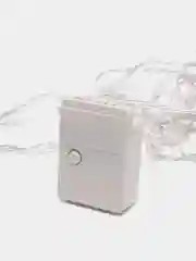 Розовый электрогирлянда для украшения интерьера 10 метров, 8 режимов, 100 LED