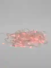 Красный электрогирлянда для украшения интерьера 10 метров, 8 режимов, 100 LED