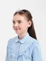 Белый диадема, корона для девочек
