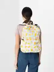 Белый рюкзак унисекс, с принтом, 3 цвета