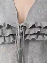 Серый кофта женская с коротким рукавом футболка
