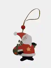 Тёмно-розовый новогодняя подвеска игрушка на ёлку