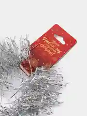 Серый мишура "Аквамарин", звёзды, d-8,5 см, 200 см