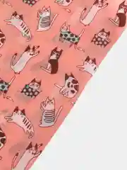 Розовый сумка-шоппер хозяйственная, складная, 10 цветов