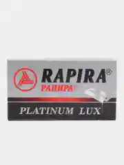 Сменные классические лезвия Rapira "Платина Люкс", 5 штук