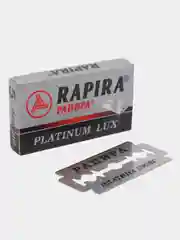 Сменные классические лезвия Rapira "Платина Люкс", 5 штук