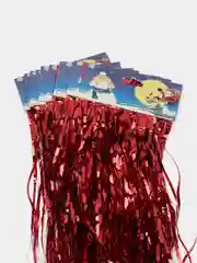 Красный дождь новогодний, 1,5 м