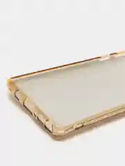 Голубой силиконовый чехол с блестками на Samsung Galaxy Note 9