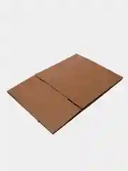 Картонная коробка  для упаковки подарка / коробка для подарка крафт однотонная новогодняя