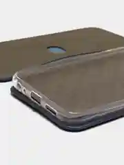 Синий чехол книжка Tecno Spark GO 2022, Tecno Spark 8C / Техно Спарк Го 2022, Спарк 8С