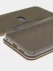 Золотой чехол книжка Tecno Spark GO 2022, Tecno Spark 8C / Техно Спарк Го 2022, Спарк 8С
