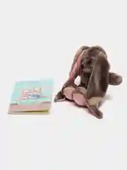 Мягкая игрушка "Зайка Li с книжкой", девочка