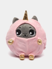 Мягкая игрушка "Котик в костюме единорожки", 20 см