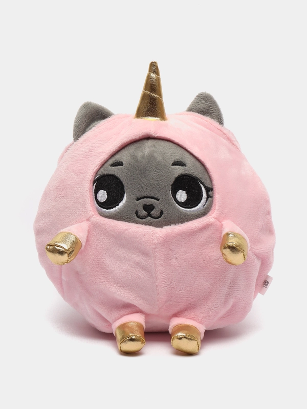 Мягкая игрушка "Котик в костюме единорожки", 20 см