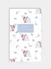 Ледяной открытка "С новым годом", 7 разных вариантов, 9 х 14,8 см