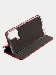 Красный чехол-книжка для Infinix Hot 11S, инфиникс Хот 11С