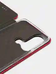 Красный чехол-книжка для Infinix Hot 11S, инфиникс Хот 11С