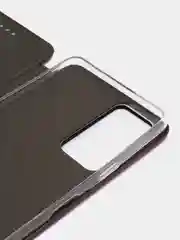 Багровый чехол-книжка для Infinix NOTE 11 Pro (Инфиникс Нот 11 Про)