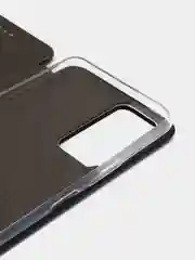 Черный чехол-книжка для Infinix NOTE 11 Pro (Инфиникс Нот 11 Про)
