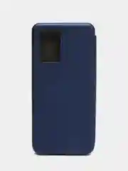 Синий чехол-книжка для Infinix Note 10 Pro (Инфиникс Нот 10 Про)