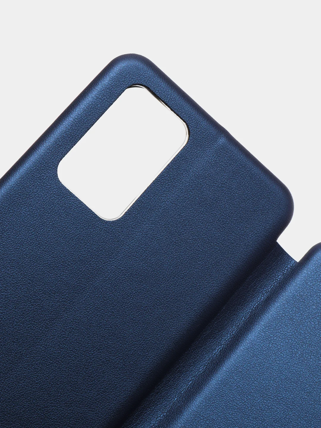 Синий чехол-книжка для Infinix Note 10 Pro (Инфиникс Нот 10 Про)
