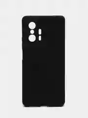 Черный чехол для Xiaomi 11T, 11T Pro (Сяоми 11Т, 11Т Про), прозрачный