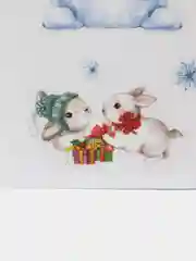 Карамельный новогодняя наклейка на окно