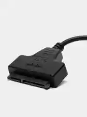 Черный переходник  сата с micro SATA13, SATA18  на SATA 2.5"