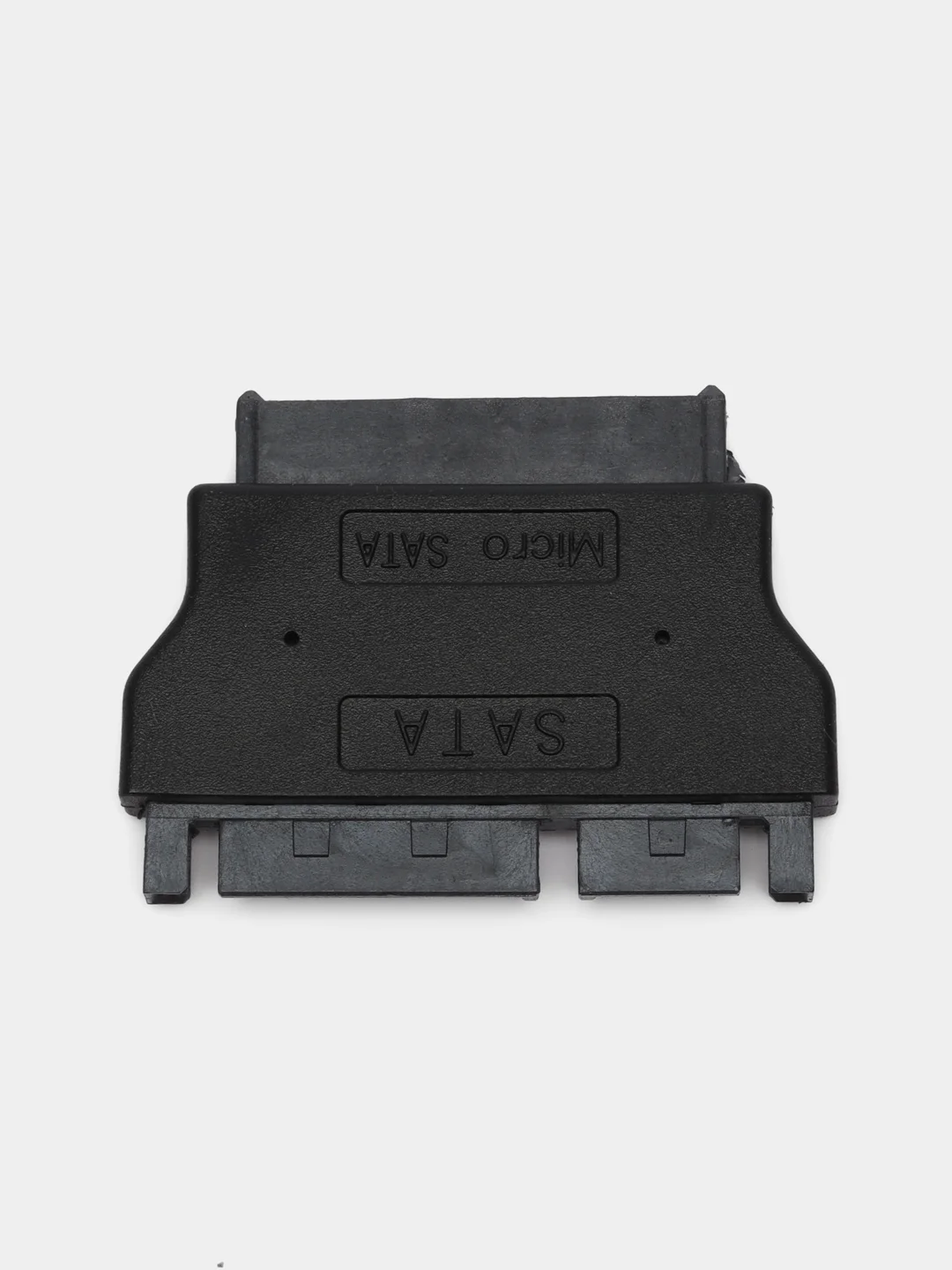 Белый переходник  сата с micro SATA13, SATA18  на SATA 2.5"