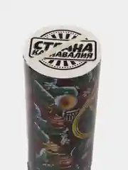 Багровый хлопушка пружинная (11 см), серпантин