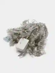 Белый гирлянда-занавес
