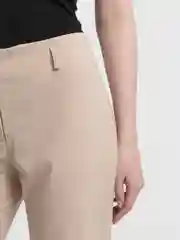 Бежевый брюки женские