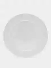 Тарелка обеденная с утолщённым краем White Label, d=20 см, цвет белый