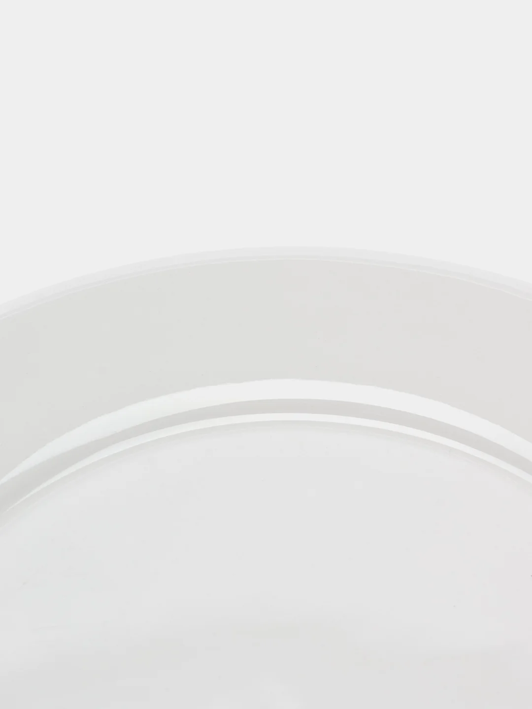 Тарелка обеденная с утолщённым краем White Label, d=20 см, цвет белый