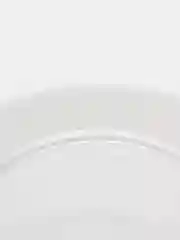 Тарелка обеденная с утолщённым краем White Label, d=20 см, цвет белый