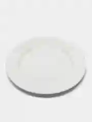 Тарелка обеденная с утолщённым краем White Label, d=20 см, цвет белый