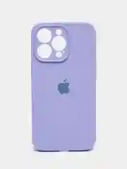 Цветной силиконовый чехол для iPhone 13 Pro, с бархатной прослойкой