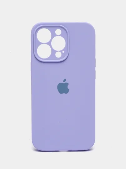 Цветной силиконовый чехол для iPhone 13 Pro, с бархатной прослойкой
