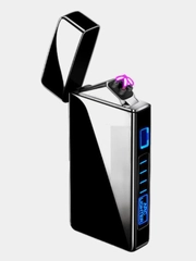 Зажигалка электронная USB Plazma в подарочной упаковке
